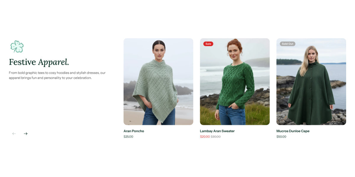 Browse Curated Selections Section for Shopify | Omnise