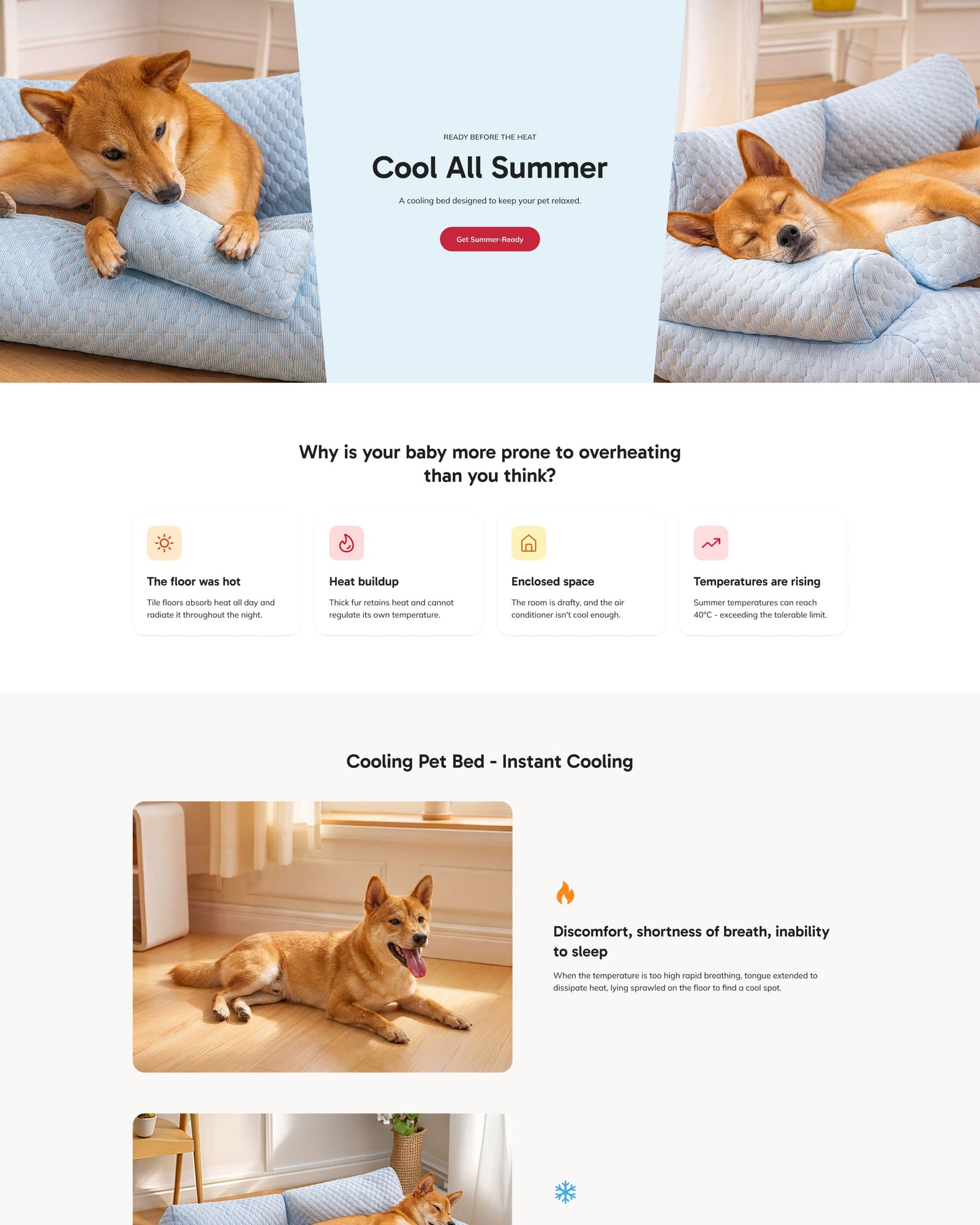 CoolNest - Pets Landing Page Template for Shopify | Omnise