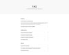 Essen - Clothing FAQ Page Template for Shopify | Omnise
