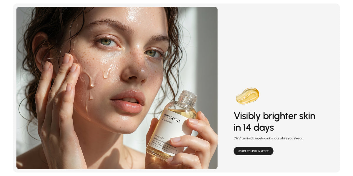 Break skincare routine failure Section for Shopify | Omnise