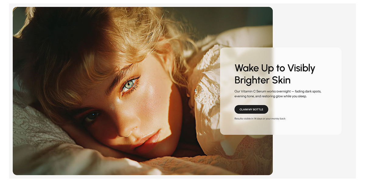 Drive immediate conversion Section for Shopify | Omnise