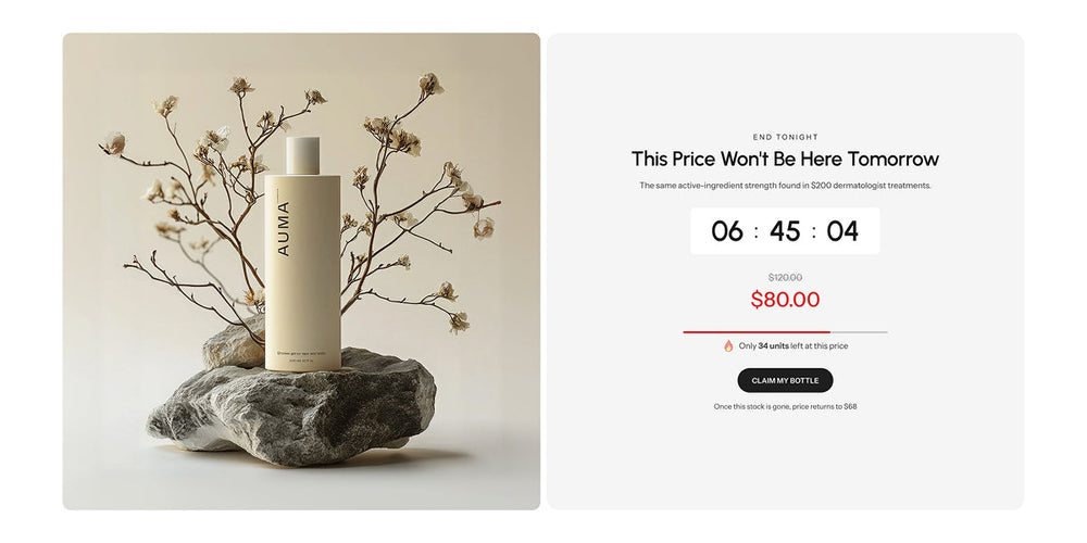 Accelerate decision with FOMO Section for Shopify | Omnise