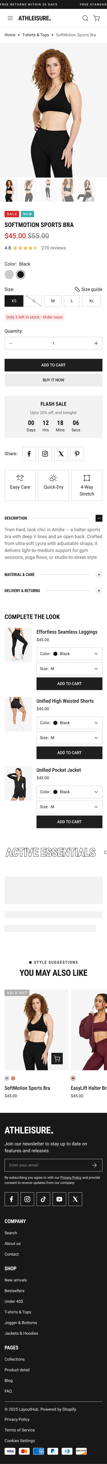 Kinetra - Clothing Product Page Template for Shopify | Omnise