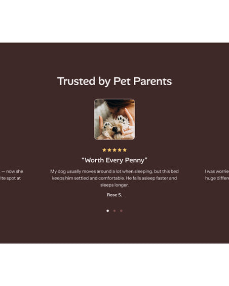Deepen trust with pet storie Section for Shopify | Omnise