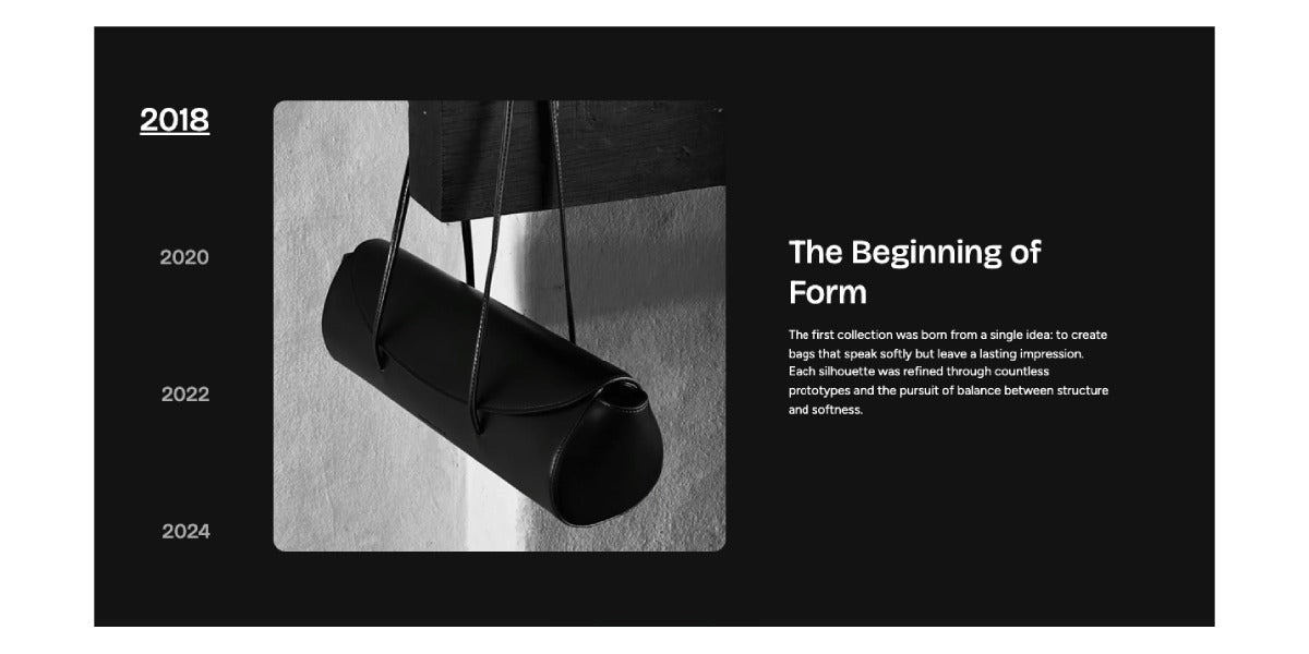 Showcase brand legacy Section for Shopify | Omnise