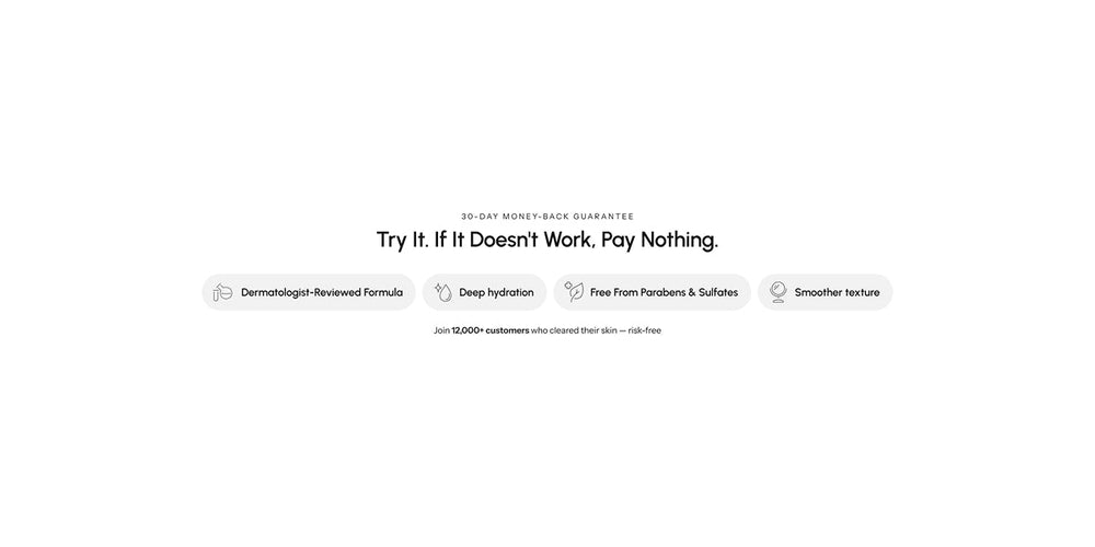 De-risk the purchase decision Section for Shopify | Omnise