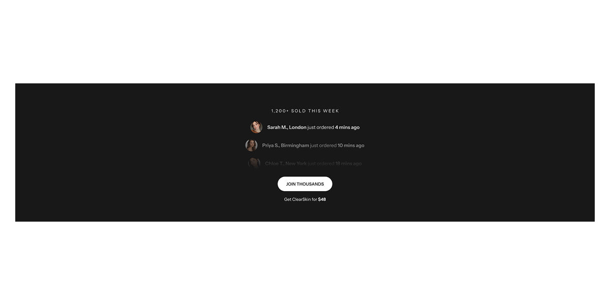 Create urgency with live sale Section for Shopify | Omnise