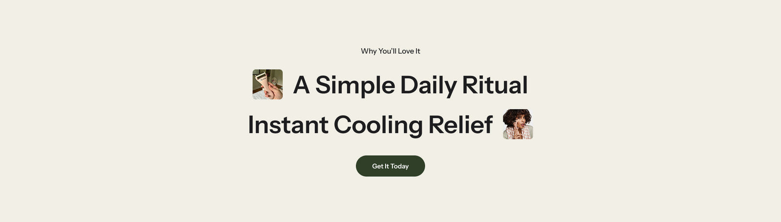 Summarize benefits via bold typo Section for Shopify | Omnise