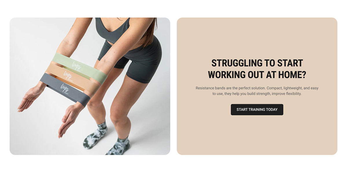 Address pain points via questions Section for Shopify | Omnise