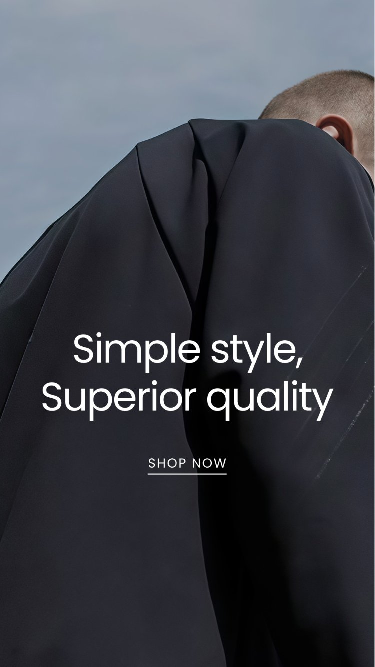 arche clothing homepage mobile as the best Shopify template for clothing