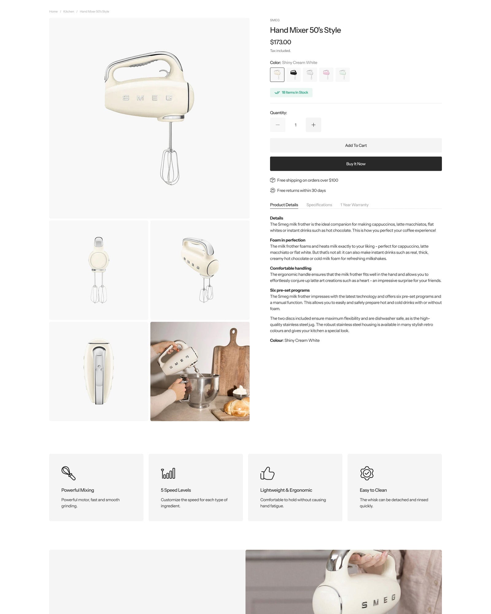 Avera - Home & Decor Product Page Template for Shopify | Omnise