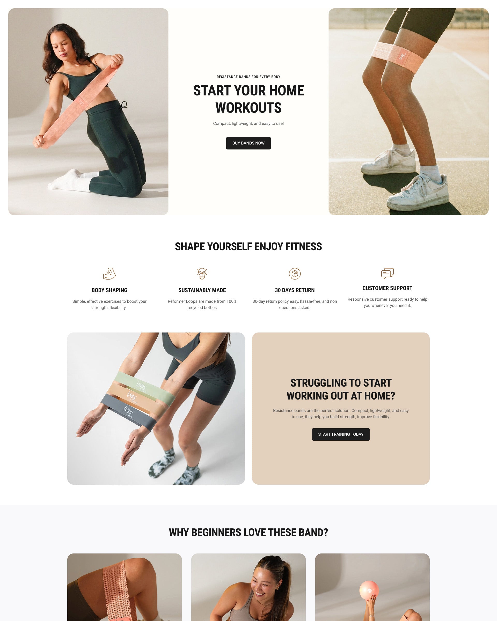 Force Wellness Landing Page Template for Shopify