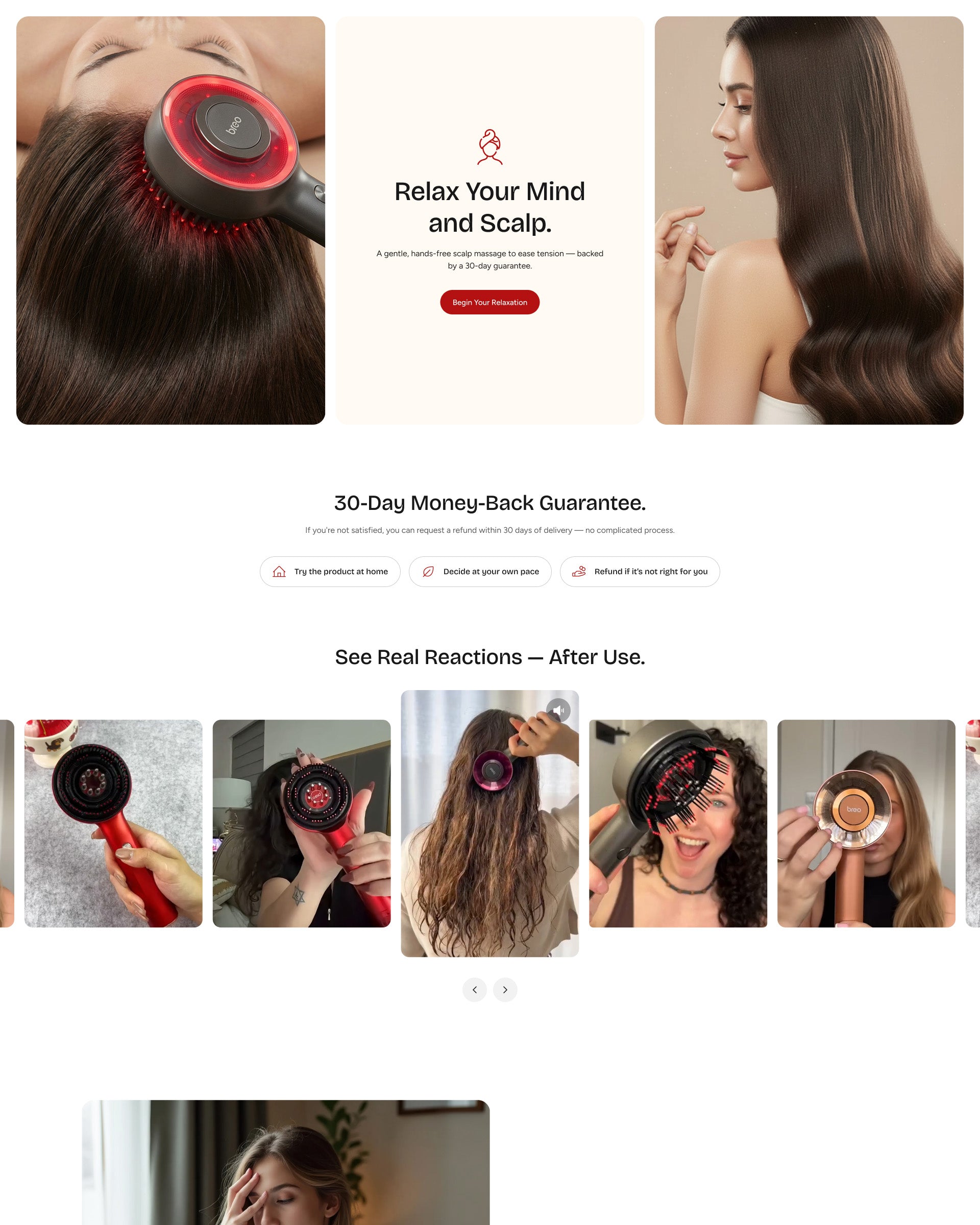 Restora Wellness Landing Page Template for Shopify store