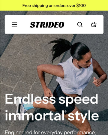 Strideo - Shoes Homepage Template for Shopify | Omnise