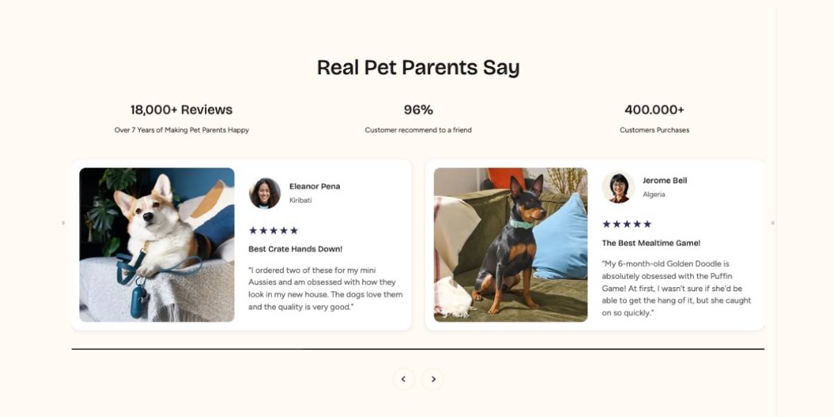 Build social proof at scale Section for Shopify | Omnise