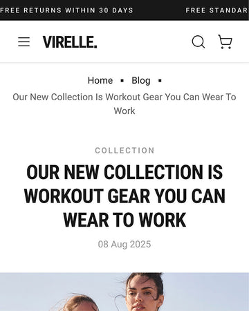 Virelle - Clothing Blog Post Page Template for Shopify | Omnise