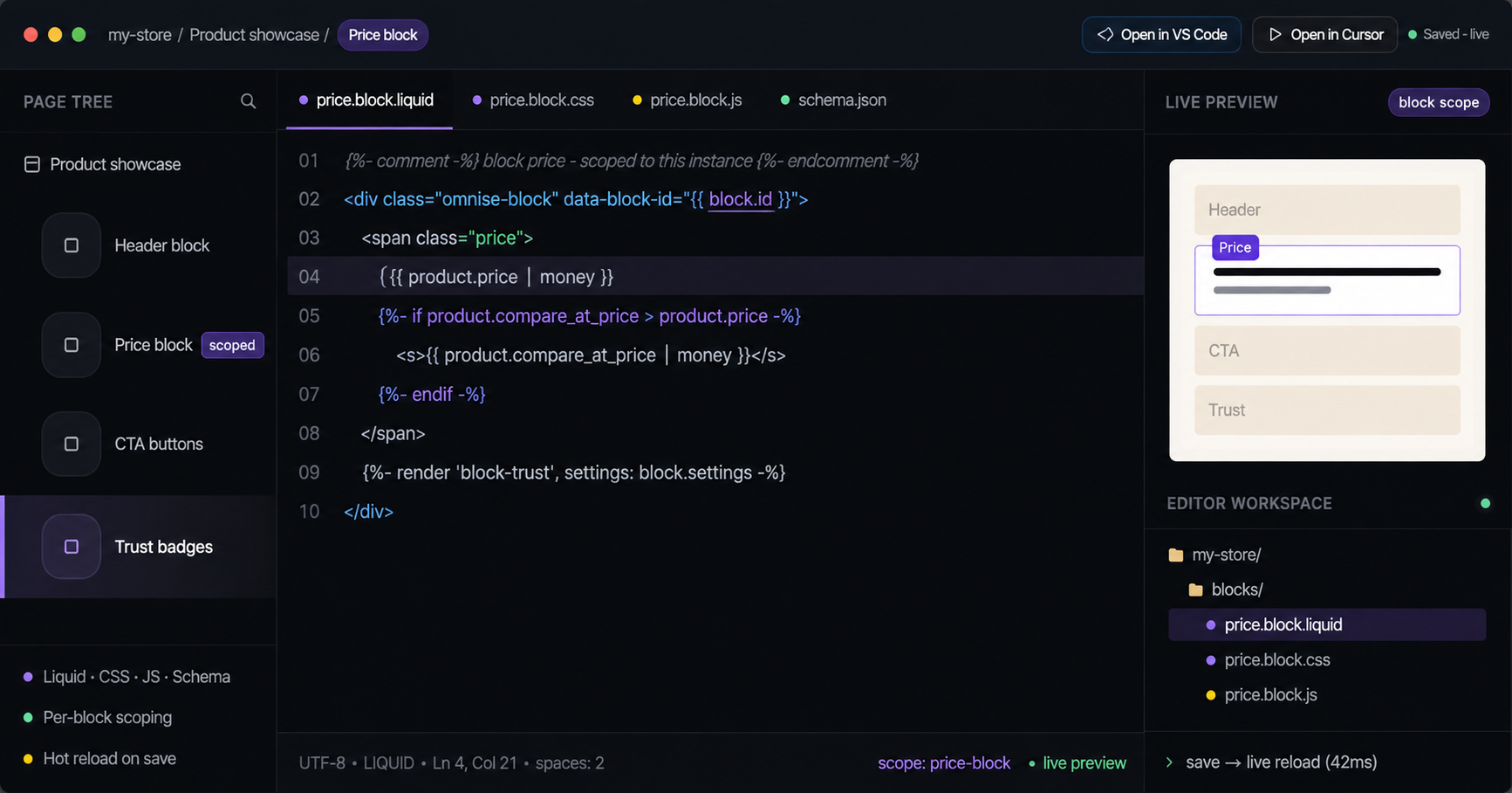 Page Builder Code-level